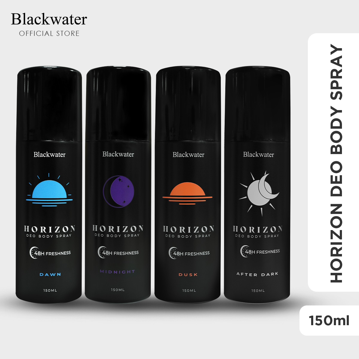 BLACKWATER HORIZON DEO BODY SPRAY 150ML