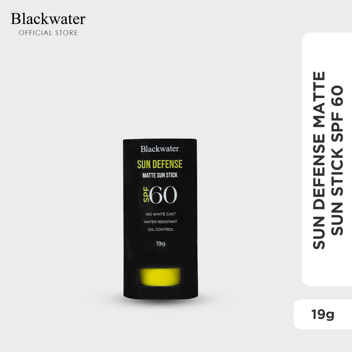 BLACKWATER SUN DEFENSE MATTE SUN STICK SPF 60