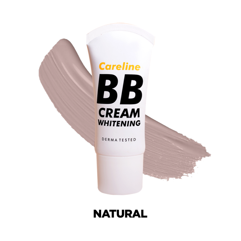 CARELINE BB CREAM (WHITENING) 25 ML - NATURAL