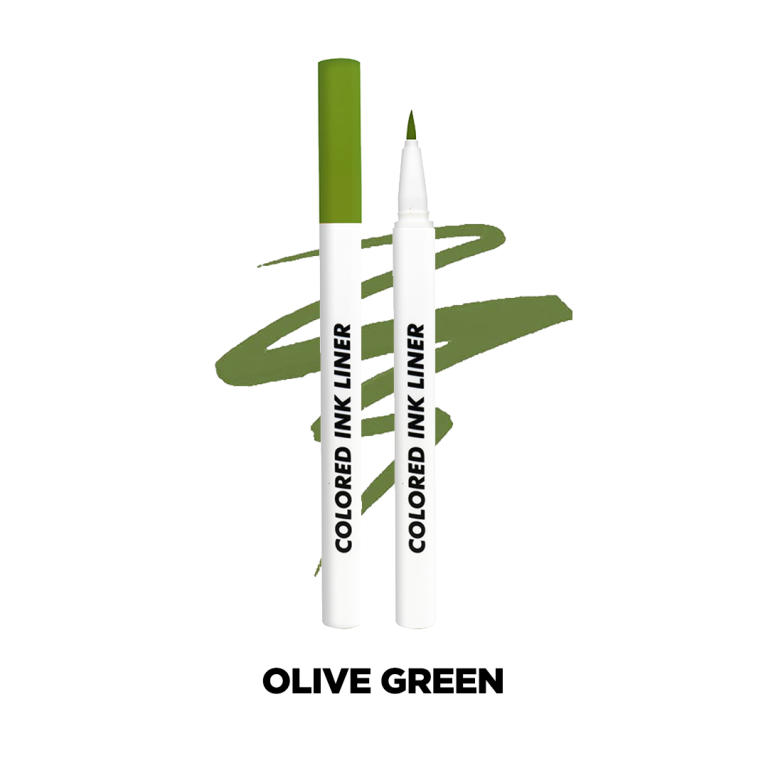 CARELINE COLORED INK LINER - OLIVE GREEN