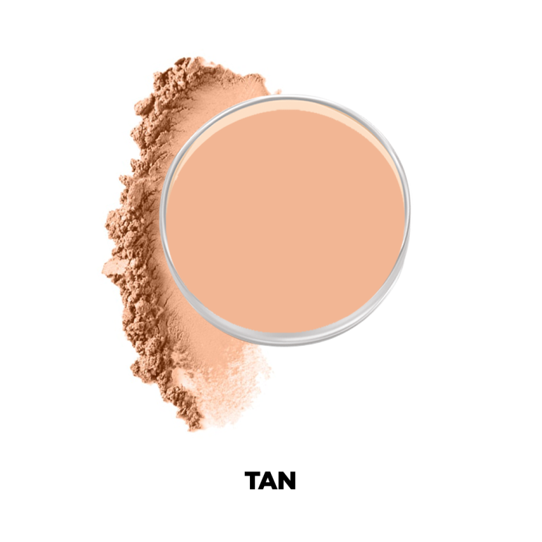 CARELINE FACE POWDER REFILL 10G_TAN