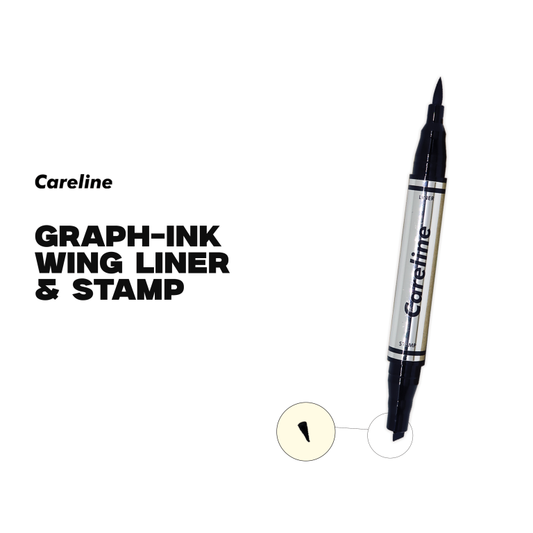 CARELINE GRAPH-INK WING LINER & STAMP1