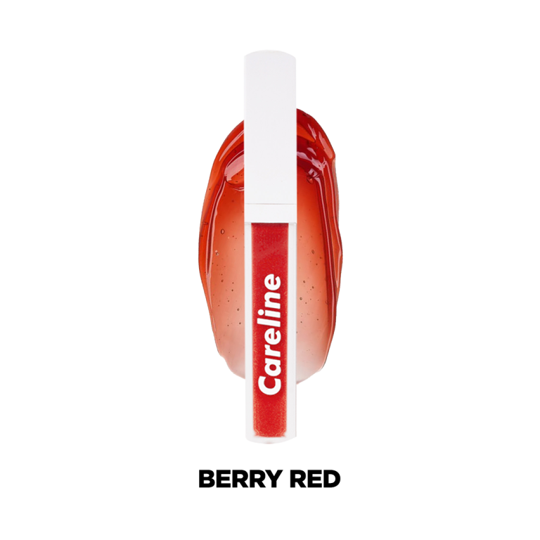 CARELINE LIP & CHEEK TINT 3ML - BERRY RED