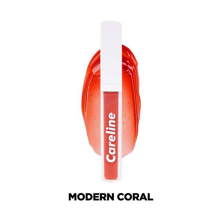 CARELINE LIP & CHEEK TINT 3ML - MODERN CORAL