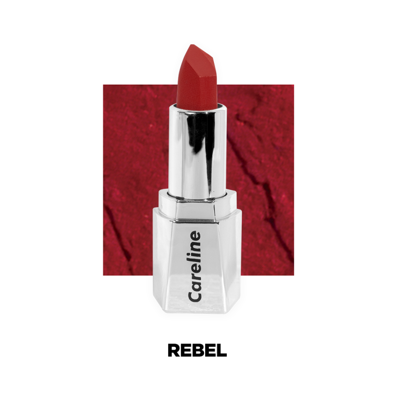 CARELINE MATTE EDGE LIP BULLET - REBEL