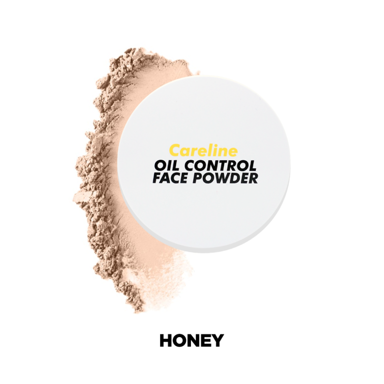 CARELINE OIL CONTROL FACE POWDER - HONEY