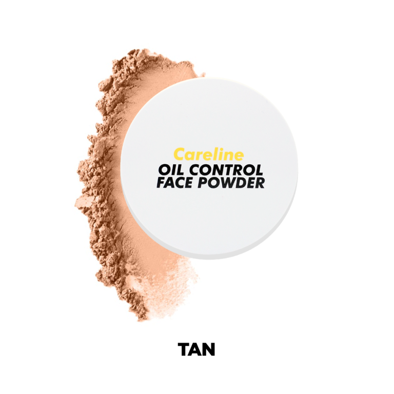 CARELINE OIL CONTROL FACE POWDER - TAN