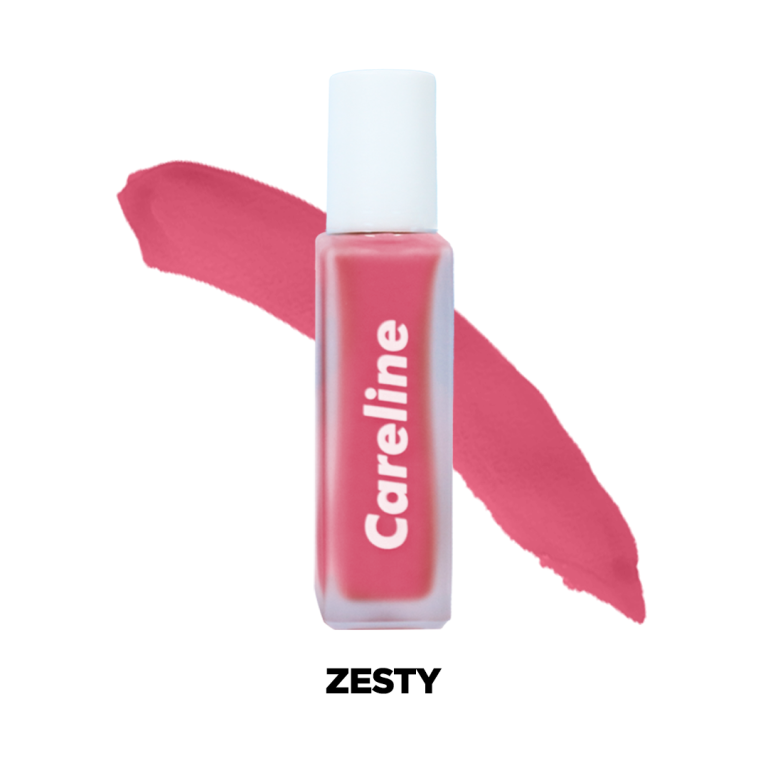 CARELINE POWDER MATTE LIP TINT - ZESTY