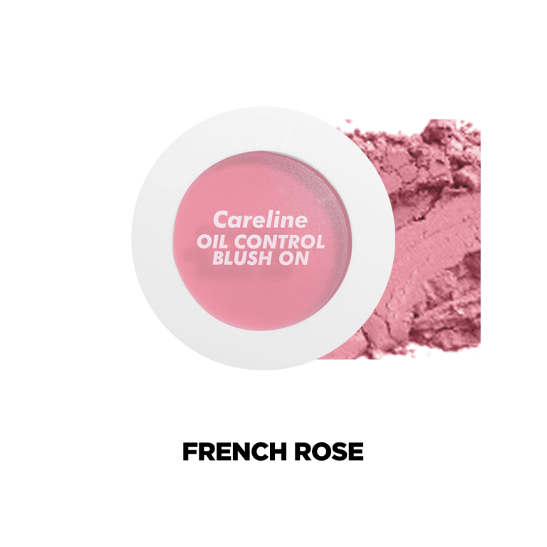 CARELINE SINGLE BLUSH ON - SINGLE BLUSH-ON - FRENCH ROSE