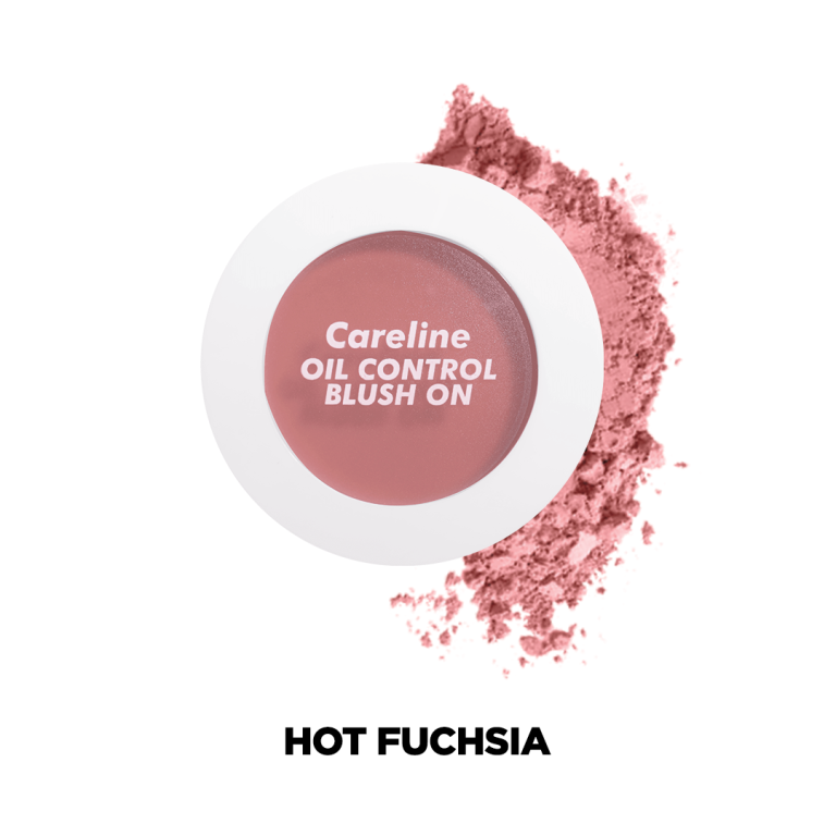 CARELINE SINGLE BLUSH ON - SINGLE BLUSH-ON - HOT FUCHSIA
