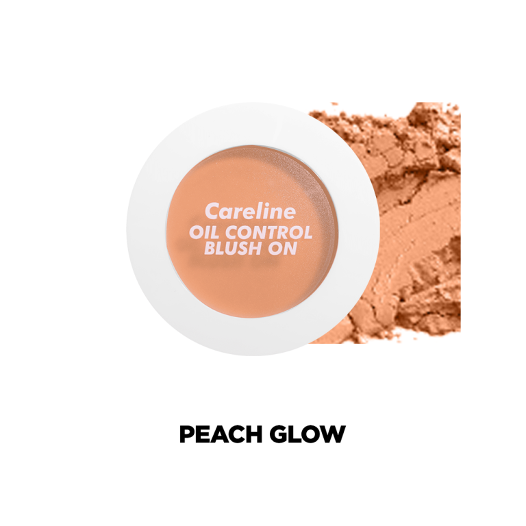 CARELINE SINGLE BLUSH ON - SINGLE BLUSH-ON - PEACH GLOW