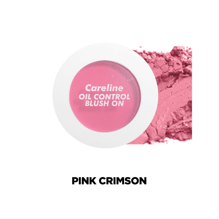 CARELINE SINGLE BLUSH ON - SINGLE BLUSH-ON - PINK CRIMSON