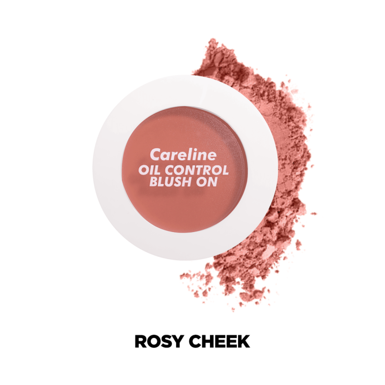 CARELINE SINGLE BLUSH ON - SINGLE BLUSH-ON - ROSY CHEEK