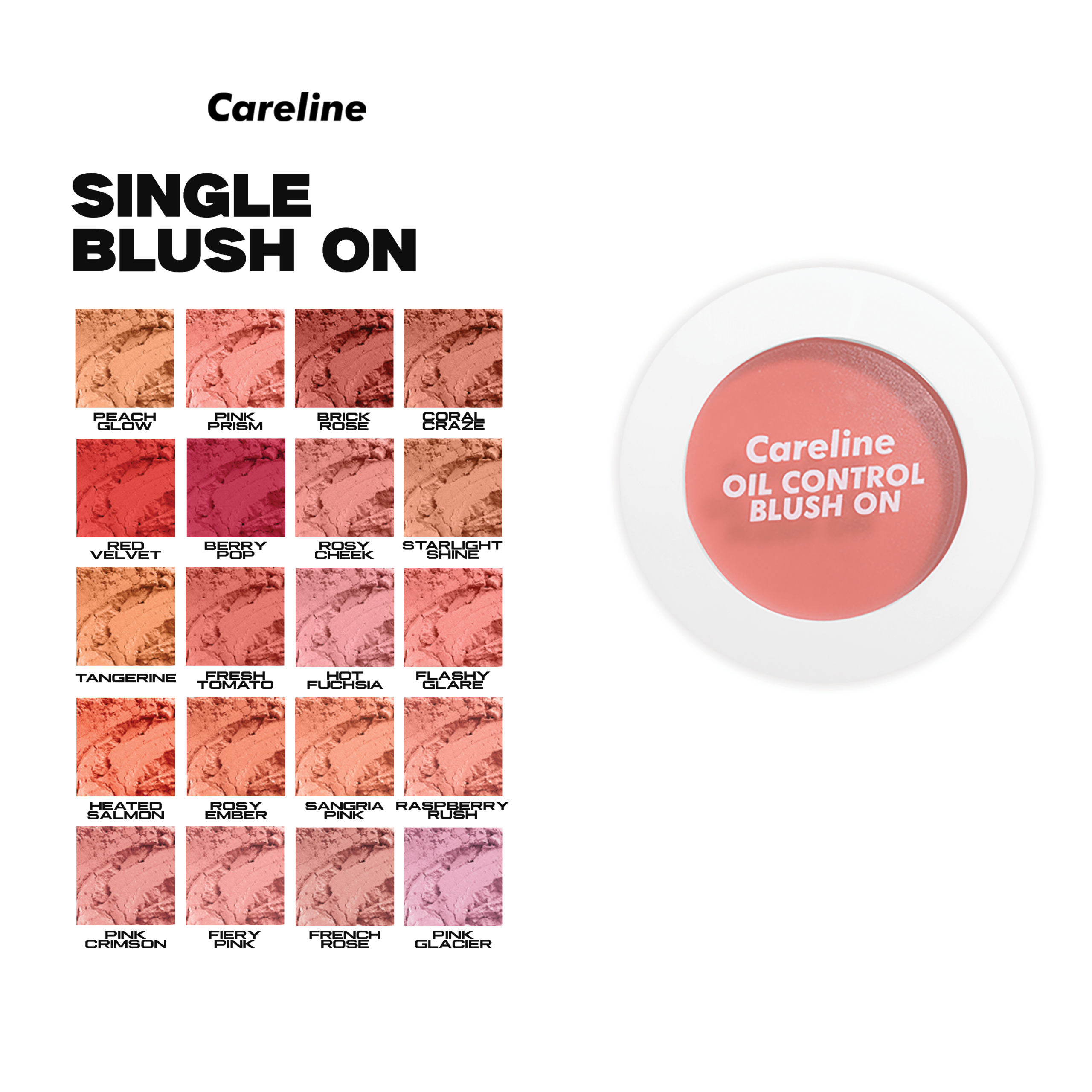 Careline Single Blush-on 3.5g