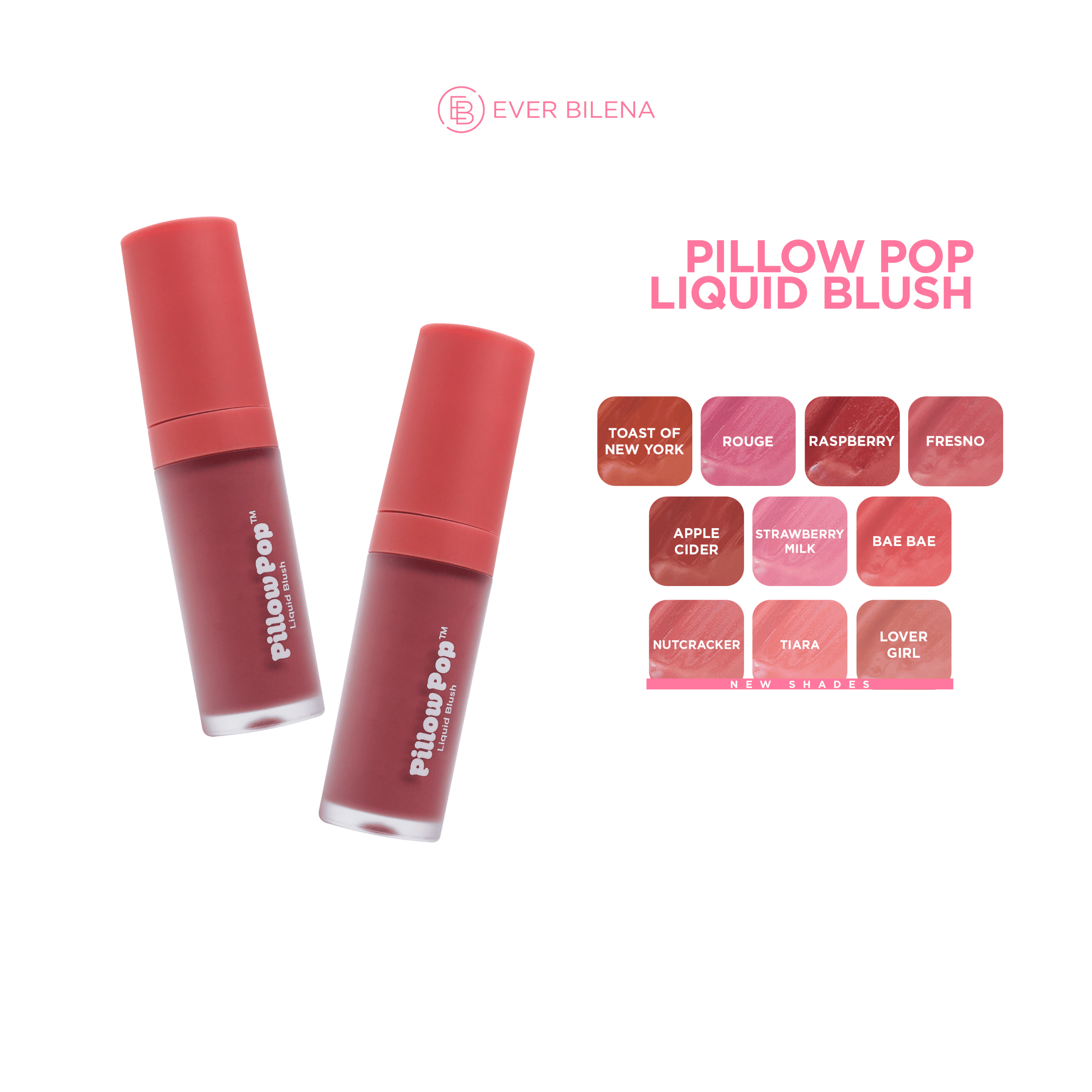 Ever Bilena Pillow Pop Liquid Blush 15g