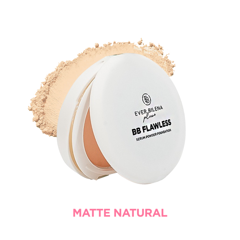 EB PLUS BB FLAWLESS SERUM POWDER FOUNDATION (MATTE NATURAL)