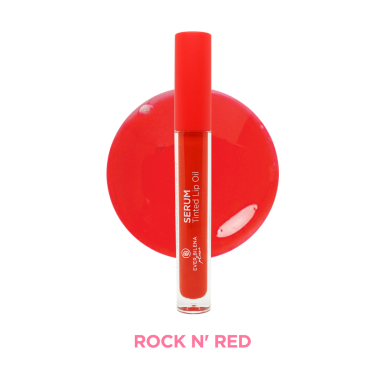 EB PLUS SERUM TINTED LIP OIL - ROCK N' RED