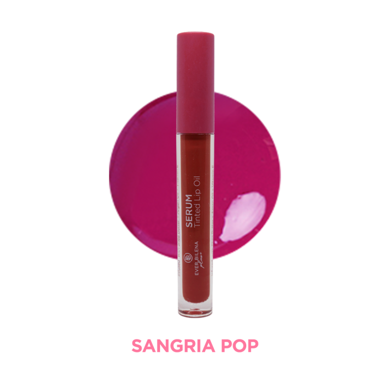 EB PLUS SERUM TINTED LIP OIL - SANGRIA POP