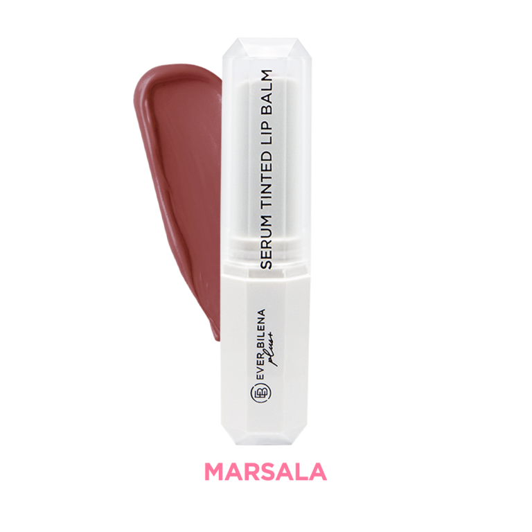 EB PLUS SHEER SERUM TINTED LIP BALM (MARSALA)