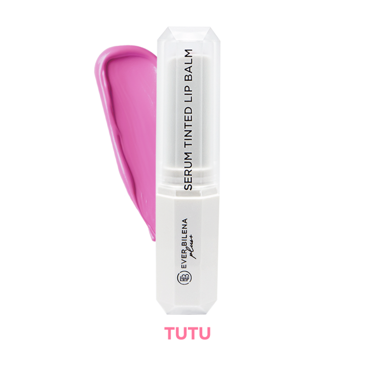 EB PLUS SHEER SERUM TINTED LIP BALM (TUTU)