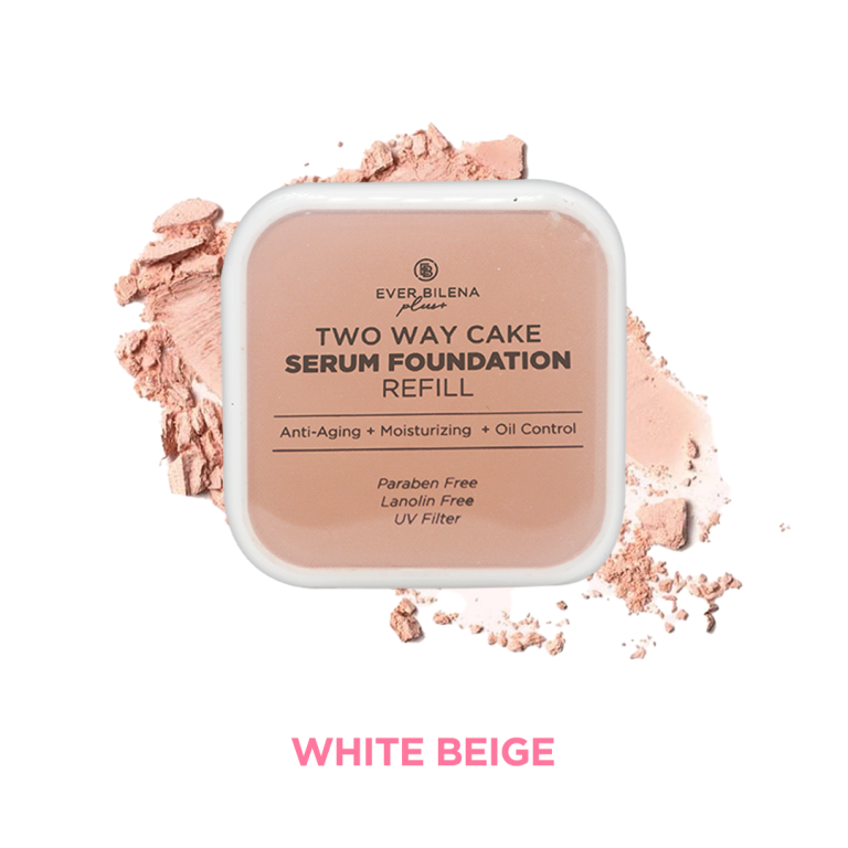 EB PLUS TWO WAY CAKE SERUM FOUNDATION REFILL (WHITE BEIGE)