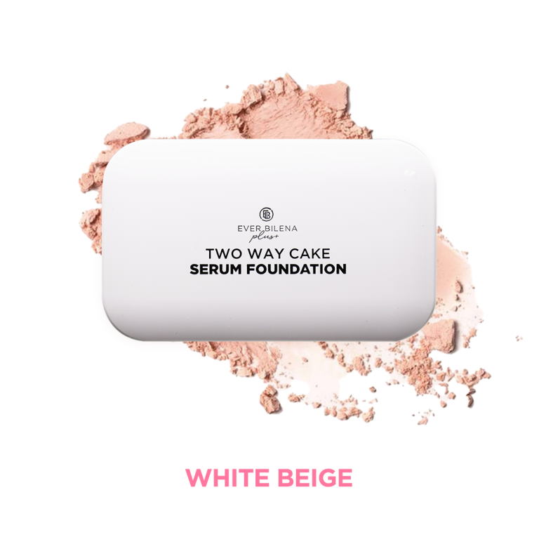 EB PLUS TWO WAY CAKE SERUM FOUNDATION (WHITE BEIGE)