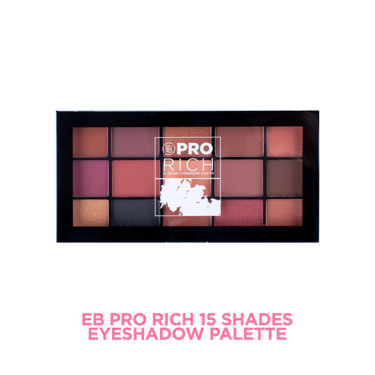 EB PRO RICH 15 SHADES EYESHADOW PALETTE