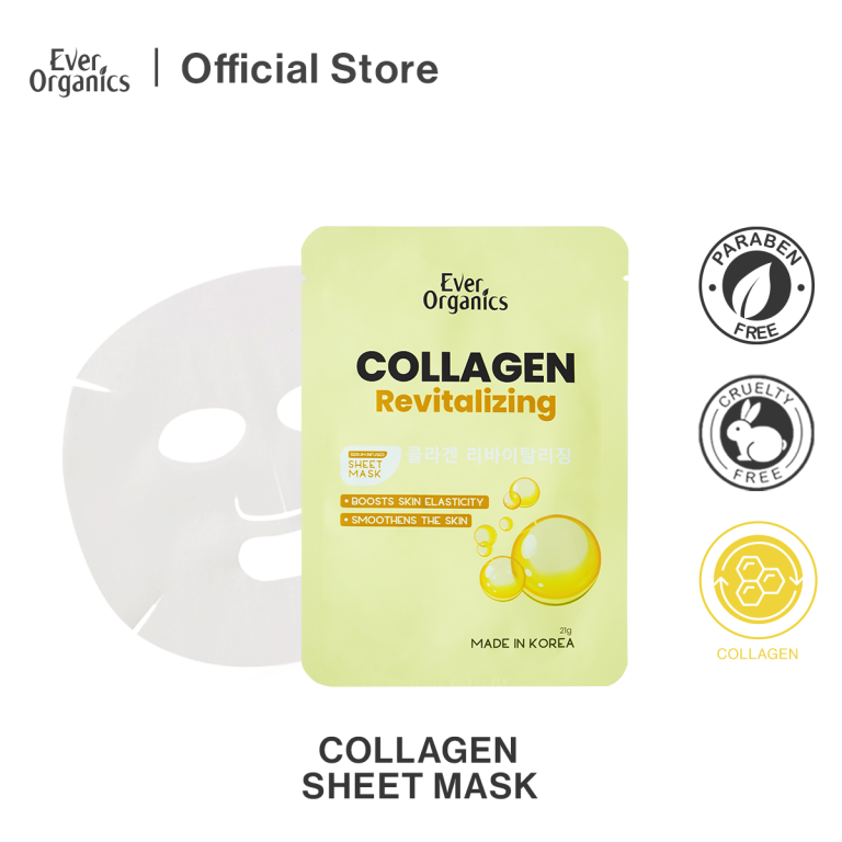 EO COLLAGEN REVITALIZING SERUM INFUSED SHEET MASK 1