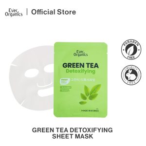 Ever Organics Green Tea Detoxifying Sheet Mask