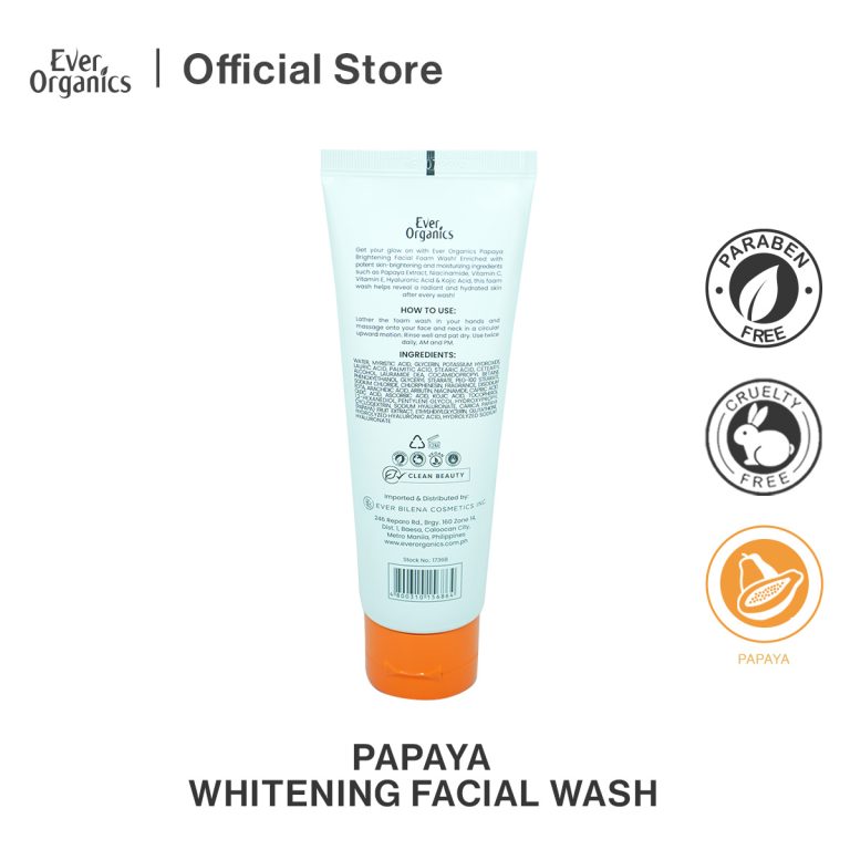 EO PAPAYA WHITENING FACIAL WASH 1