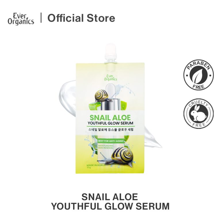 EO SNAIL ALOE YOUTHFUL GLOW SERUM 2