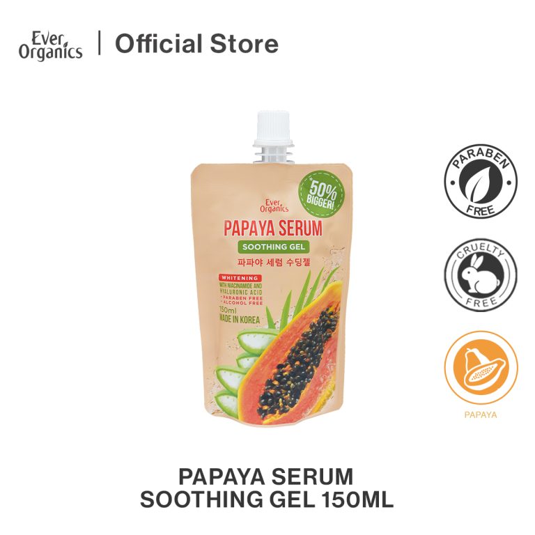 EO SOOTHING GEL 150ML (PAPAYA)
