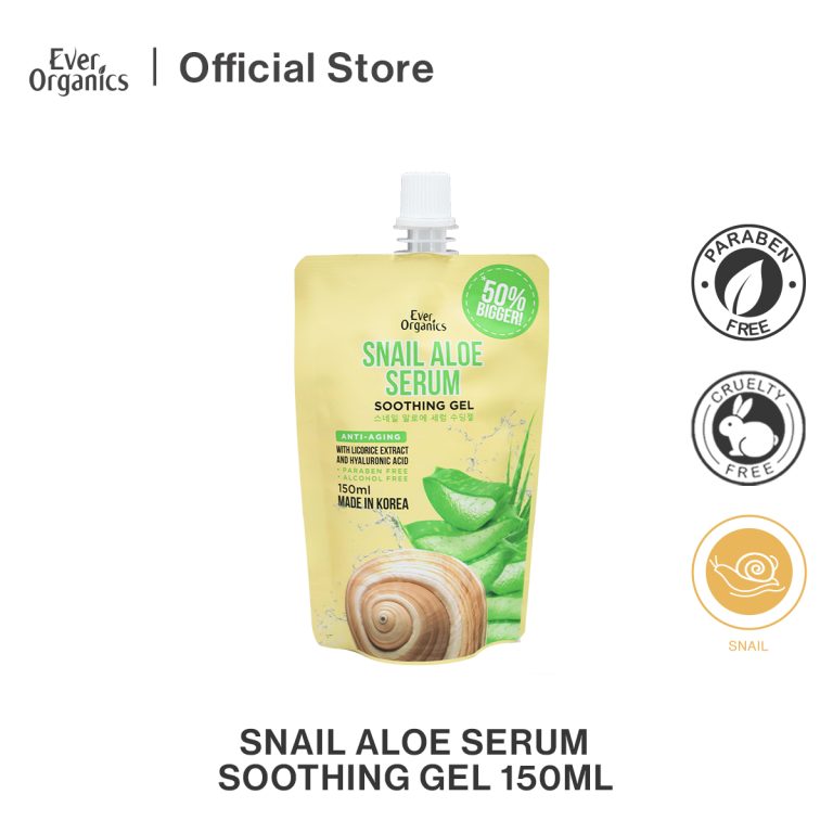 EO SOOTHING GEL 150ML (SNAIL ALOE)