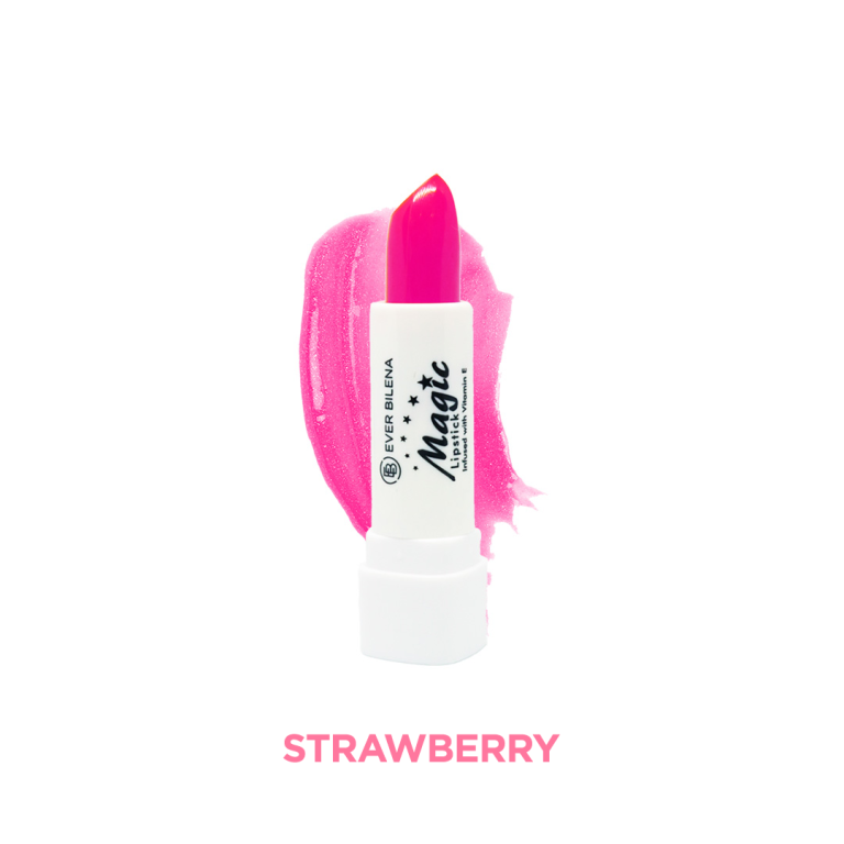 EVER BILENA MAGIC LIPSTICK - EVERA MAGIC LIPSTICK - STRAWBERRY