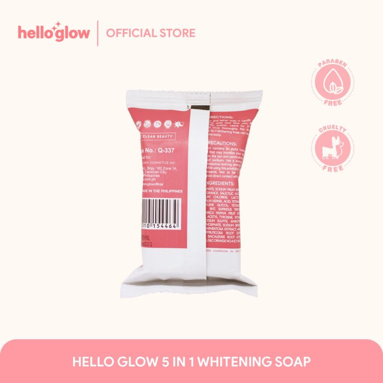 HELLO GLOW - 5 IN 1 WHITENING SOAP 2