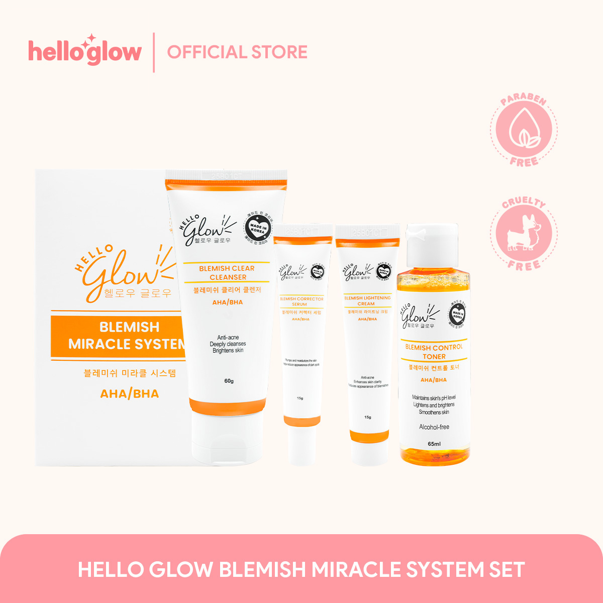 HELLO GLOW BLEMISH MIRACLE SYSTEM