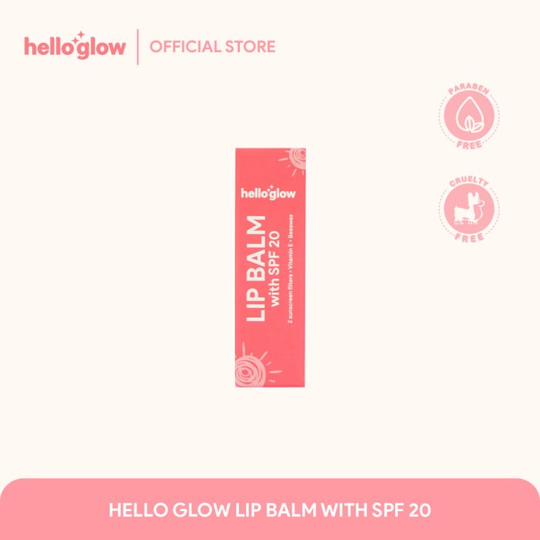 HELLO GLOW - LIP BALM WITH SPF 20 1