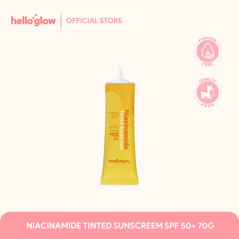 HELLO GLOW - NIACINAMIDE TINTED SUNSCREEM SPF 50+ 70G1