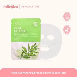 HELLO GLOW SERUM SHEET MASK - ACNE DEFENSE