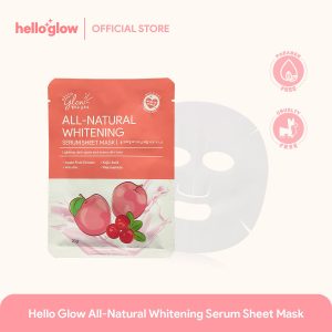 HELLO GLOW SERUM SHEET MASK - ALL NATURAL WHITENING