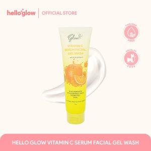 HELLO GLOW VITAMIN C SERUM FACIAL GEL WASH 120G (CLEANSER)