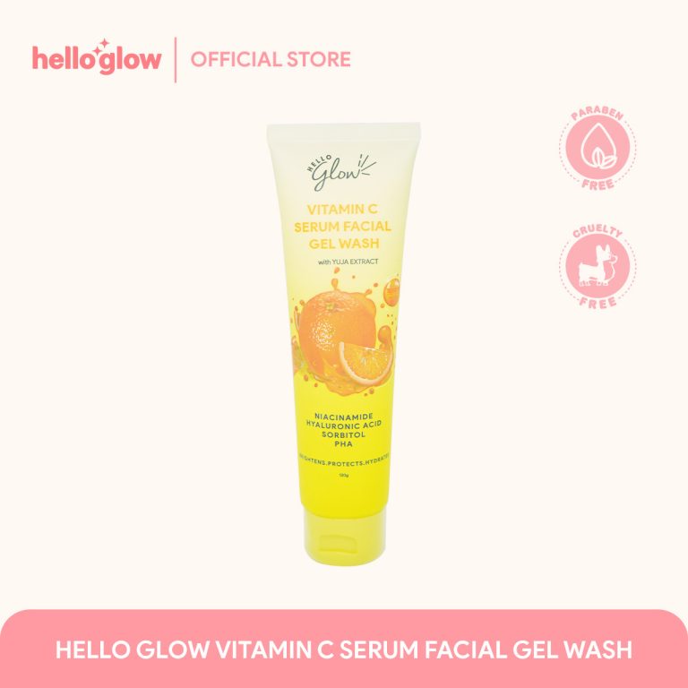 HELLO GLOW - VITAMIN C SERUM FACIAL GEL WASH