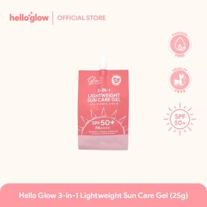 HELLO GLOW LIGHTWEIGHT SUN CARE GEL SPF50 25g (SUNSCREEN)