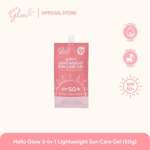 Hello Glow LIGHTWEIGHT SUN CARE GEL SPF50 50g (SUNSCREEN)