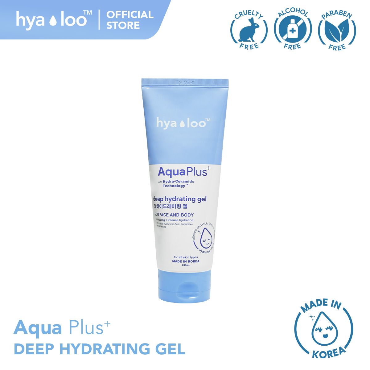HYALOO AQUA PLUS DEEP HYDRATING GEL 200ML