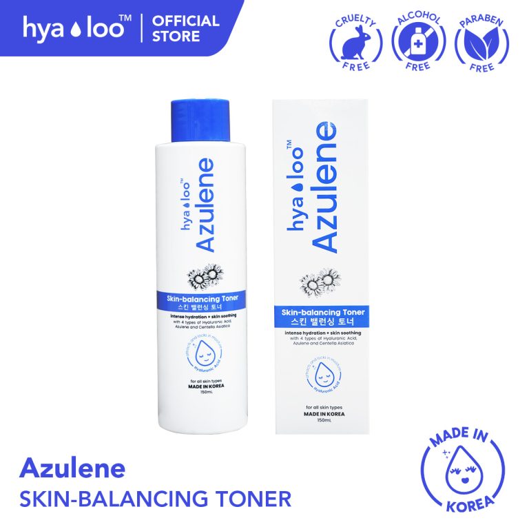 HYALOO AZULENE (SKIN BALANCING TONER) 3