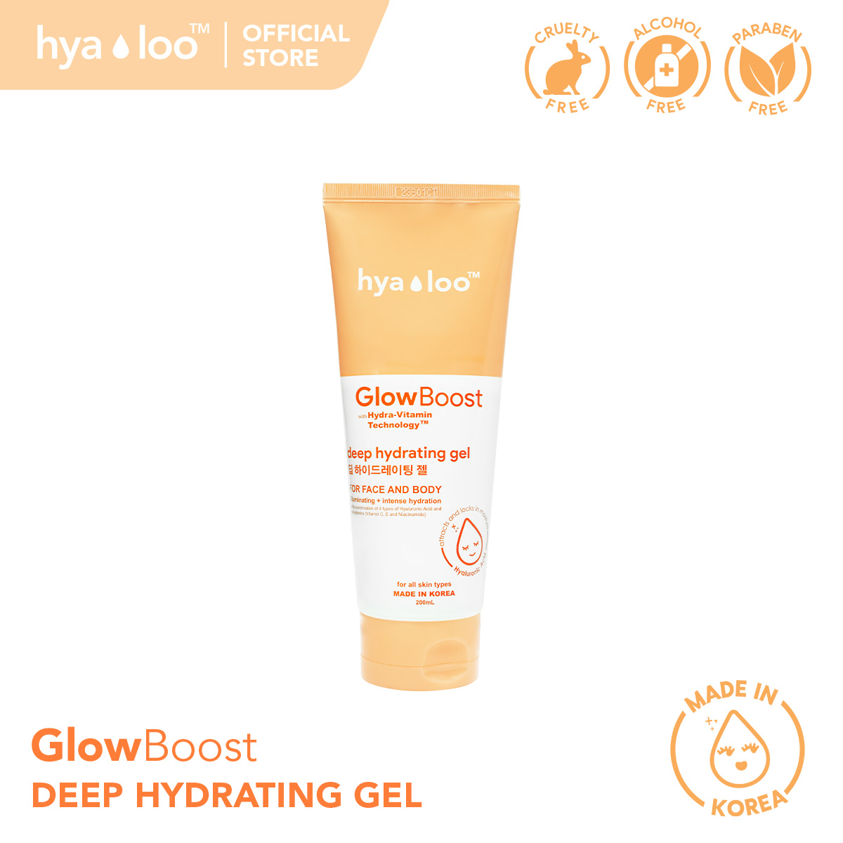 HYALOO GLOW BOOST DEEP HYDRATING GEL 200ML