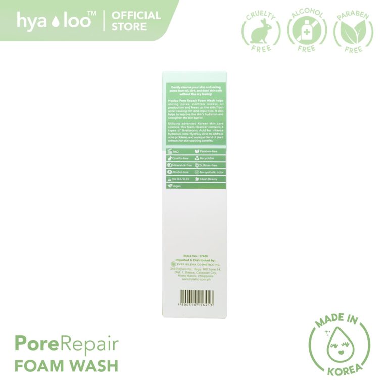 HYALOO PORE REPAIR (FOAM WASH) 4