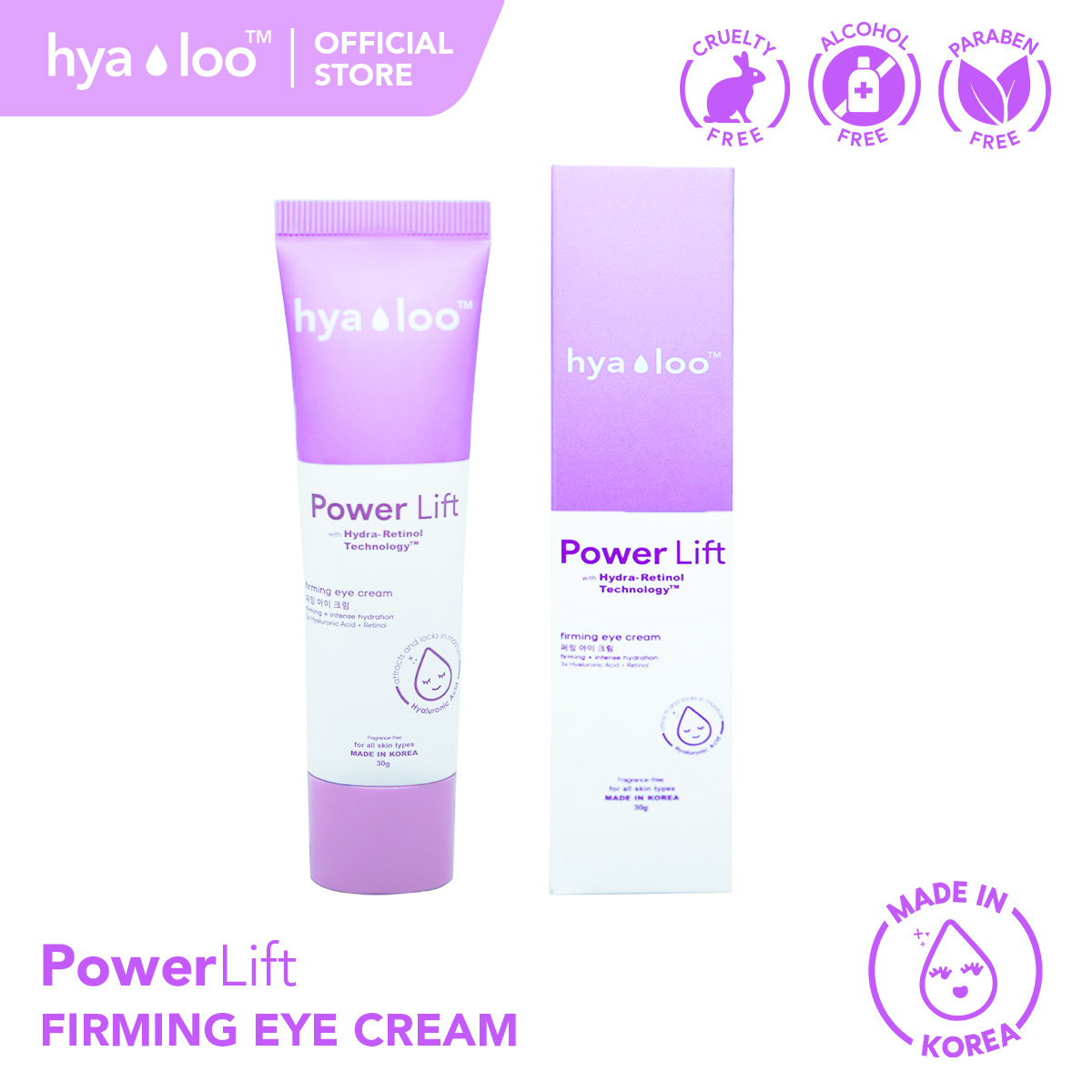 HYALOO POWER LIFT FIRMING EYE CREAM