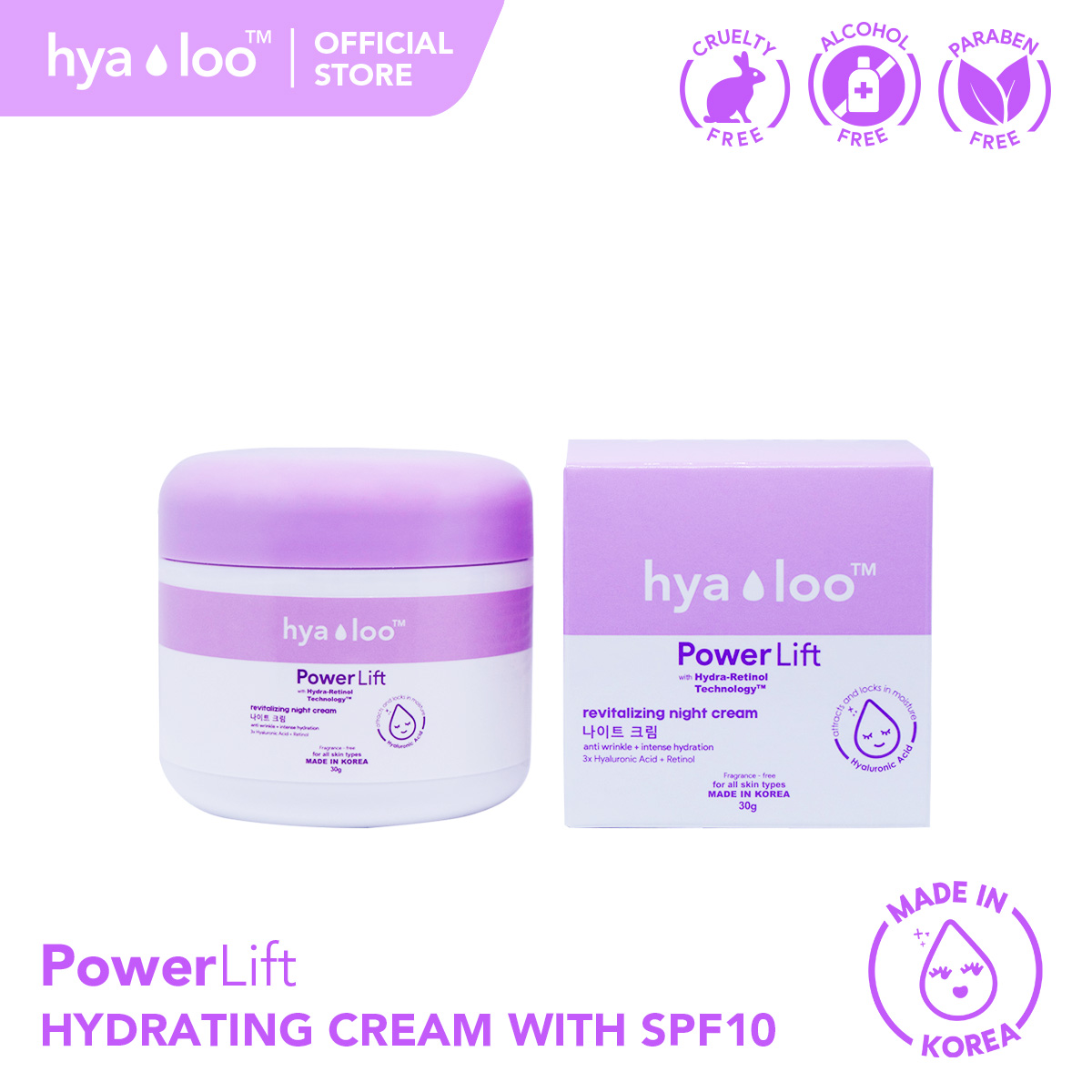 HYALOO POWER LIFT REVITALIZING NIGHT CREAM